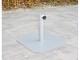 Pied de parasol autoportant FIT 45 en acier laque gris DCB Garden - Autre vue