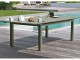 Table de jardin MIAMI 240/300x100 cm en aluminium kaki avec rallonge automatique DCB Garden - Autre vue