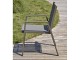 Fauteuil de jardin empilable FLORIDE en textilene et aluminium Quartz DCB Garden - Autre vue