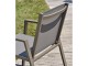 Fauteuil de jardin empilable FLORIDE en textilene et aluminium Quartz DCB Garden - Autre vue