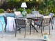 Fauteuil de jardin PILAT en aluminium et corde gris fonce DCB Garden - Autre vue