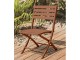 Chaise de jardin pliante MARIUS en aluminium terracotta DCB Garden - Autre vue