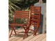 Chaise de jardin pliante MARIUS en aluminium terracotta DCB Garden - Autre vue