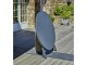 Table de jardin pliante MARIUS ronde Ø110 cm aluminium gris DCB Garden - Autre vue