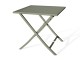 Table de jardin pliante MARIUS 70x70 cm en aluminium vert Kaki DCB Garden