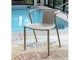 Fauteuil de jardin empilable DIEGO en polypropylene Sable DCB Gardern - Autre vue