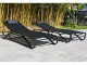 Bain de soleil multi-positions FIGARI aluminium Noir DCB Garden - Autre vue