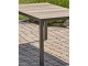 Table de jardin BOSTON 150x90 cm aluminium plateau polywood DCB Garden - Autre vue