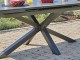 Table de jardin CAICOS 180/240X90 cm aluminium rallonge automatique DCB Garden - Autre vue