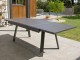 Table de jardin STOCKHOLM 200/300x96cm aluminium rallonge integree DCB Garden