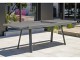 Table de jardin STOCKHOLM 200/300x96cm aluminium rallonge integree DCB Garden - Autre vue