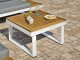 Salon de jardin bas MIYAKO 5 places aluminium et bois acacia DCB Garden - Autre vue