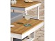 Salon de jardin bas MIYAKO 5 places aluminium et bois acacia DCB Garden - Autre vue