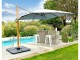 Parasol deporte SEVILLA 2,5x2,5 m aluminium imitation bois DCB Garden - Autre vue