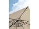 Parasol deporte SEVILLA 2,5x2,5 m aluminium imitation bois DCB Garden - Autre vue