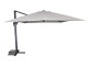 Parasol deporte SEVILLA 4x3m aluminium gris anthracite DCB Garden