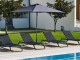 Parasol ouverture push-up EOLO 250x250cm aluminium toile Grise DCB Garden - Autre vue