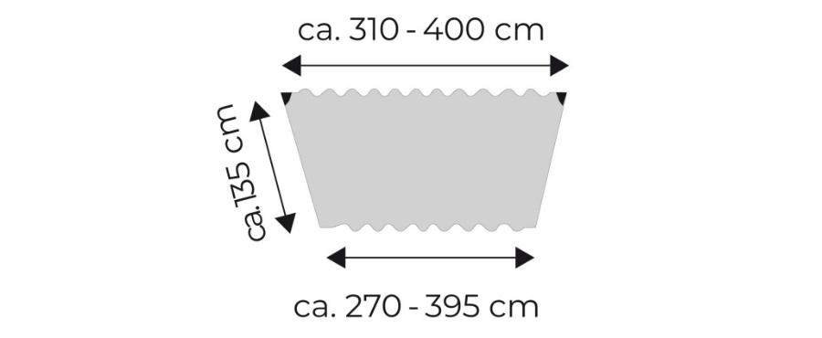 Housse de protection etanche COVER MEDIUM pour Hamac Amazonas - Fabriquée à partir de matériau robuste