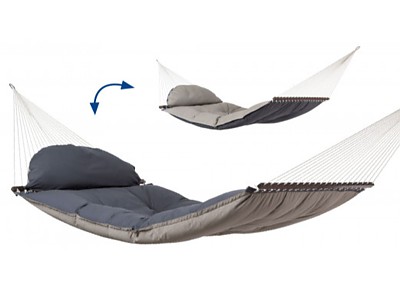 Hamac XXL FAT Hammock Taupe Amazonas 365x140cm