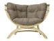 Fauteuil de jardin SIENA UNO Amazonas taupe en bois