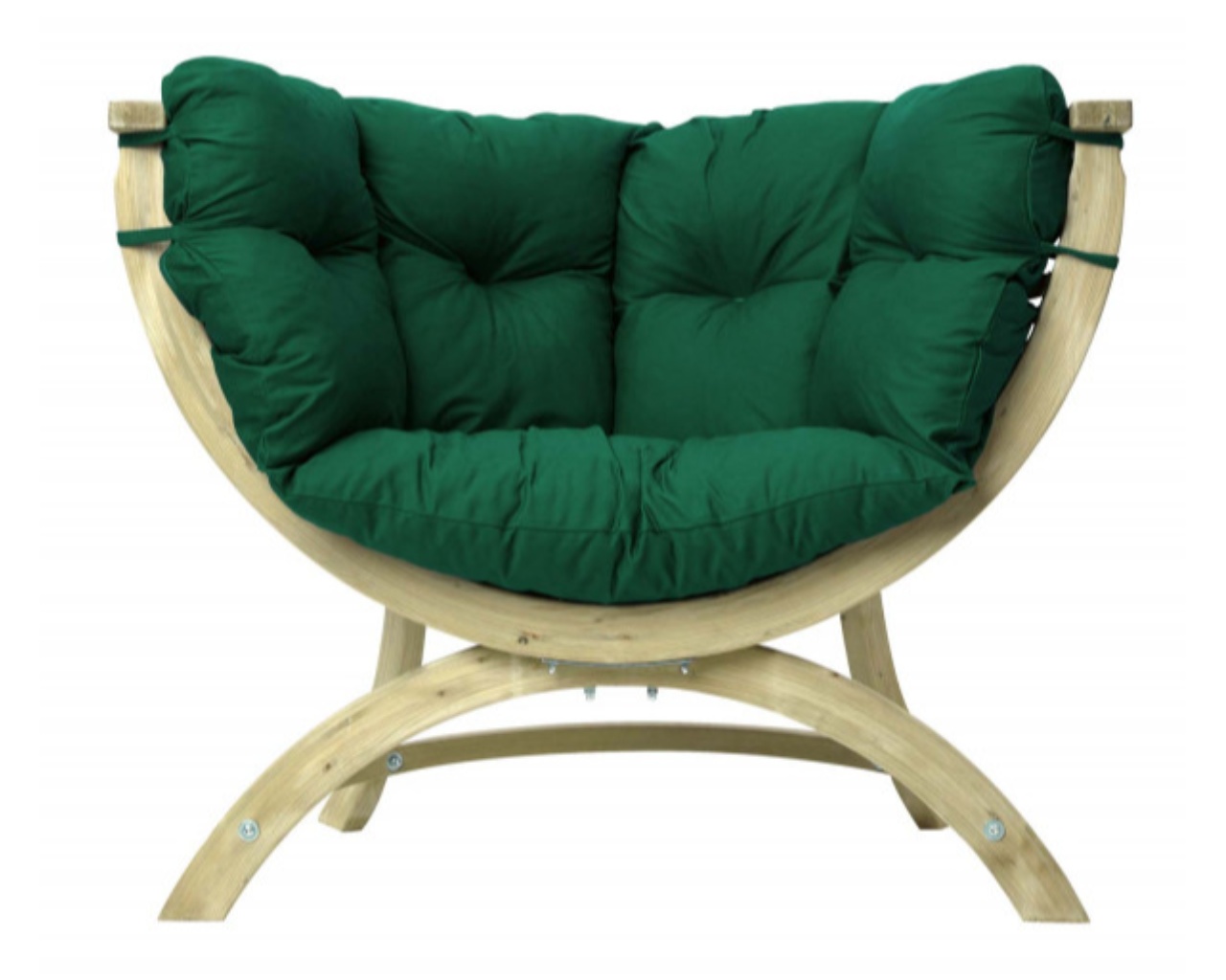 Fauteuil de jardin SIENA UNO Amazonas verde en bois