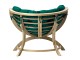 Fauteuil de jardin SIENA UNO Amazonas verde en bois - Autre vue