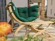 Table d'appoint de jardin TAVOLINO Amazonas en bois - Autre vue