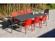 Table de jardin MEET 200x90 cm aluminium gris anthracite DCB Garden - Autre vue