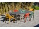 Table de jardin MEET 200x90 cm aluminium gris anthracite DCB Garden - Autre vue