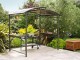 Abri pour barbecue 240x150cm en Aluminium gris et polycarbonate DCB Garden