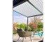 Pergola bioclimatique en aluminium TRAMONTO 4x3m 12.4 m² a lames orientables DCB Garden - Autre vue