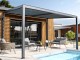 Pergola bioclimatique en aluminium TRAMONTO 4x3m 12.4 m² a lames orientables DCB Garden - Autre vue