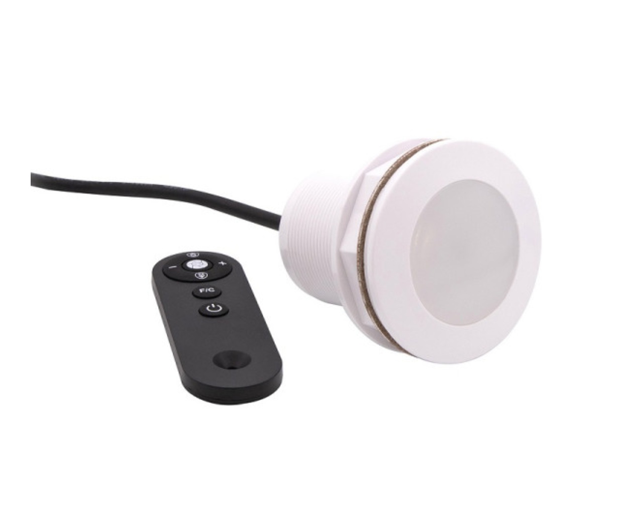 Spot LED piscine Ubbink POWER Spot 3 RGBW + telecommande