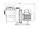 Pompe de filtration piscine TONICLINE Poolex 0,5cv - Autre vue