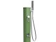 Douche solaire aluminium Formidra JOLLY GO 20L avec mitigeur coloris vert - Autre vue