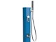 Douche solaire aluminium Formidra JOLLY GO 20L avec mitigeur coloris bleu capri - Autre vue