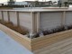 Kit piscine beton NATURALIS carree 3,24 x 3,24 x 1,28m aspect bois - Autre vue