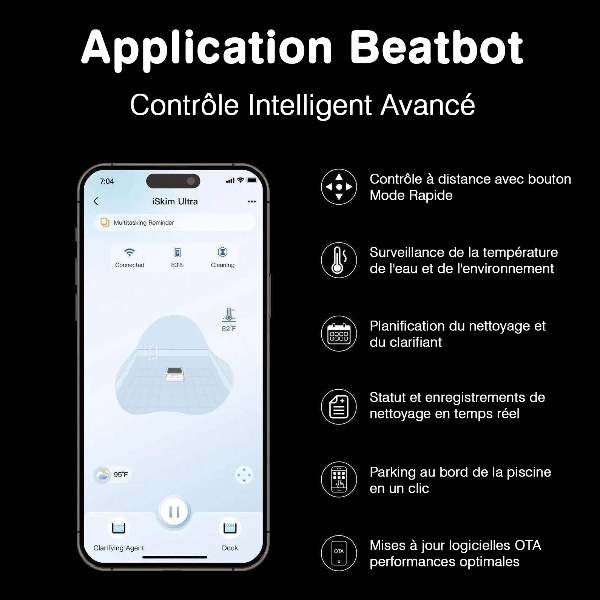 Avantages du Beatbot iSkim Ultra