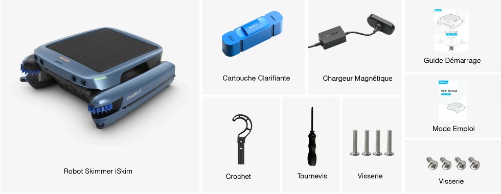 Contenu du carton Beatbot iSkim Ultra