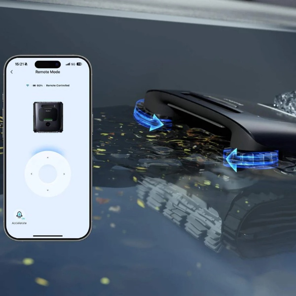 Beatbot AquaSense, système à double brosse