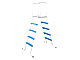 Piscine hors-sol acier Toi MAGNUM ovale 550x366x132cm filtre a sable 6m3/h - Autre vue