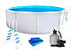 Piscine hors-sol Toi PRESTIGIO ronde 3.50 x 1.32m filtre a sable 6m3/h + liner 60/100