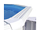 Piscine hors-sol acier Toi PRESTIGIO ovale 915x457x132cm filtre 12m3/h + liner 60/100 - Autre vue