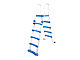 Kit piscine hors-sol acier Toi ANTHRACITE IBIZA ovale 640X366X132cm filtre a sable - Autre vue