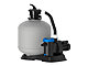 Kit piscine hors-sol acier Toi ANTHRACITE IBIZA ovale 640X366X132cm filtre a sable - Autre vue