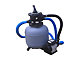 Kit piscine hors-sol acier Toi ANTHRACITE IBIZA COMPACT ovale 550X366X132cm liner gris - Autre vue