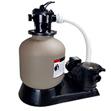 Kit piscine hors-sol acier Toi ANTHRACITE PRESTIGIO ronde Ø550x132cm liner 0.60mm - Kit piscine complet Toi PRESTIGIO 