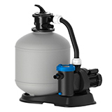 Kit piscine hors-sol acier Toi ANTHRACITE PRESTIGIO ovale 730X366X132cm filtre a sable - Kit piscine complet Toi PRESTIGIO 