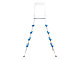 Echelle piscine HAUTE Toi 2x4 marches avec main courante hauteur 190cm - Autre vue