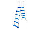 Echelle piscine SECURITE Toi 2x4 marches avec plateforme protection enfant